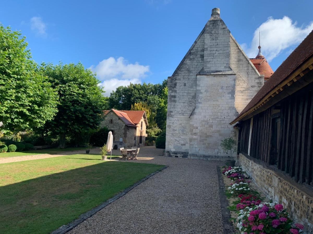 Saint-Martin-de-Boscherville Manoir De L'Aumonerie 빌라 외부 사진